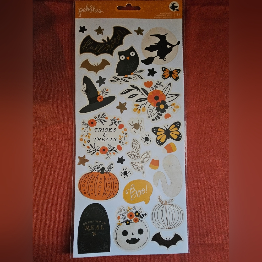 Halloween Stickers NWT